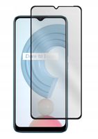 SZKŁO 5D NA CAŁY EKRAN DO REALME C21 CZARNA RAMKA