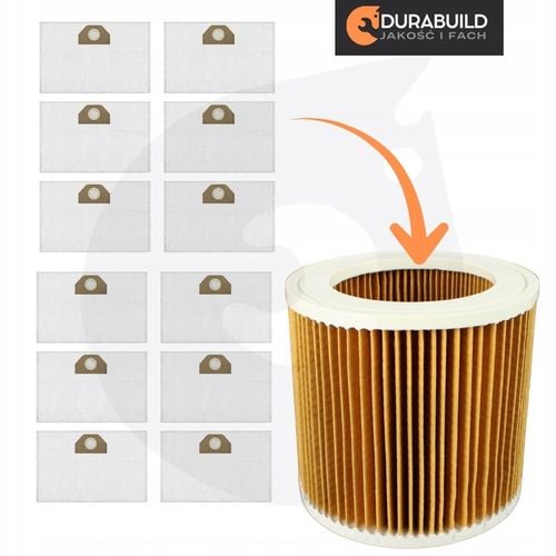 12x WORKI DO ODKURZACZA KARCHER WD3 WOREK WD 3 WD WD 6 SE 4001 Plus na Arena.pl