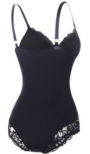 Orirose satynowe BODY WYSZCZUPLAJĄCE modelujące brzuch BIUSTONOSZ push-up na Arena.pl