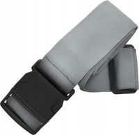 PAS SPINAJĄCY DO WALIZKI zabezpieczający BAGAŻ 5cm 2m SZARY bagażowy gray