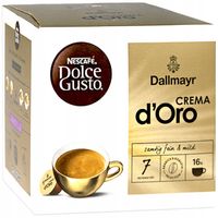 Kawa NESCAFE DOLCE GUSTO DALLMAYR CREMA D'ORO 16 kapsułek + GRATIS