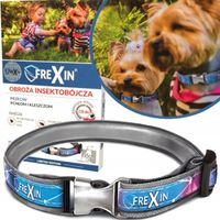 FREXIN OBROŻA NA PCHŁY I KLESZCZE DLA PSA PSÓW MAŁE RASY REGULOWANA 35cm