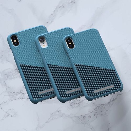 Nordic Elements Saeson Freja - Materiałowe etui iPhone XR (Petrol) na Arena.pl