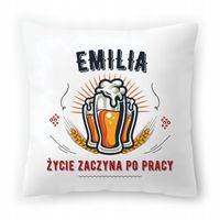 Poduszka Dla Emilii Na Urodziny Imieniny Prezent Z Nadrukiem Ze Zdjęciem