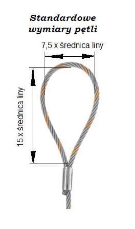 zawiesie linowe typu f 10mm 2mb - zw 10 2m na Arena.pl