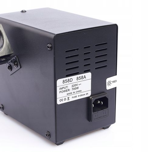 STACJA LUTOWNICZA SPAWARKA TECHREBAL 858D GORĄCE POWIETRZE HOT AIR 700W na Arena.pl