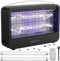 Elektryczna lampa owadobójcza 4000V 20W na komary muchy 100m² z pilotem