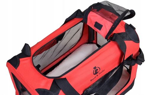 Transporter dla psa kota torba transportowa DK1-01 czerwony na Arena.pl