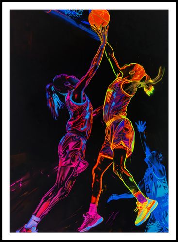 Plakat 67,5x95cm Mecz W Kosza na Arena.pl