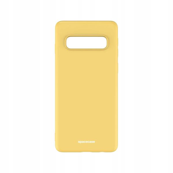 Spacecase Silicone Case Galaxy S10 Yellow zdjęcie 7