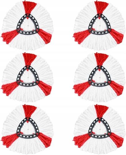 6x WKŁAD DO MOPA VILEDA TURBO OBROTOWEGO MEGA CHŁONNE ZAPAS MIKROFIBRA na Arena.pl