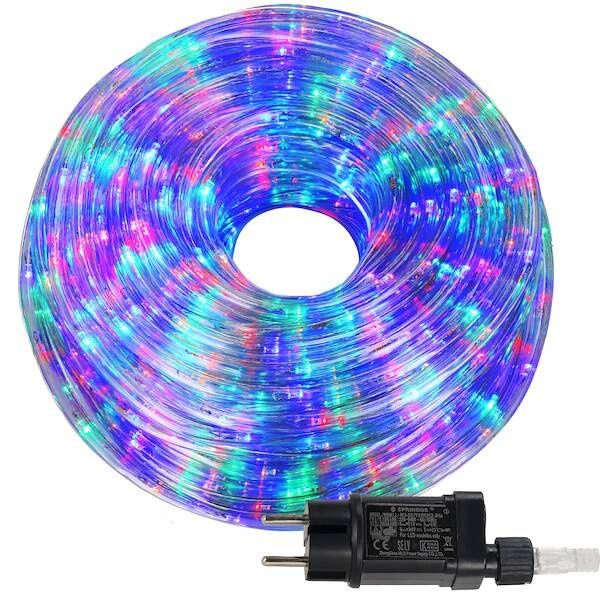Wąż świetlny 480 Led multikolor 21,5 m z programatorem IP44 zdjęcie 1