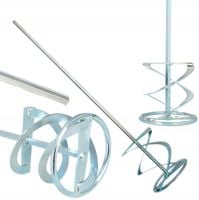 MIESZADŁO MIESZARKA MIESZALNIK STALOWE 80 mm DO FARB ZAPRAW KLEJU SPIRALNE