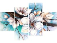 140CM 70 OBRAZ PĄKI WIŚNI ŚCIENNY