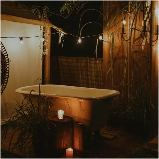 Oświetlenie 10m x10 E27 LED na płot altankę domek zdjęcie 13