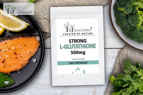 FOREST L-GLUTATION 500mg ZREDUKOWANY MOCNY 100kaps na Arena.pl