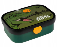 ŚNIADANIÓWKA LUNCHBOX DLA DZIECI Z WIDELCEM DINOZAUR 750ml DINO MEPAL