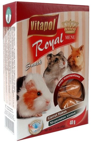 Vitapol Menu Płatki - Marchewka 40g [1012] zdjęcie 1