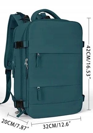 Plecak turystyczny 20-40 l czarny plecak szkolny na Arena.pl