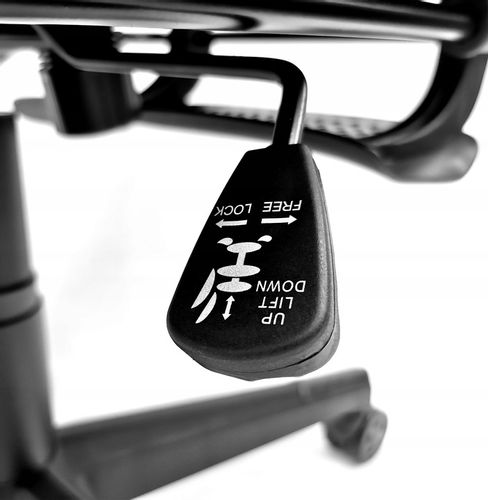 FOTEL GAMINGOWY DLA GRACZA BIUROWY KOMPUTEROWY OBROTOWY PODNÓŻEK KG100 B&R na Arena.pl