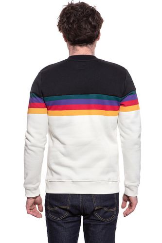 BLUZA WRANGLER RAINBOW SWEAT CLOUD BLUE W6B5HDB03 S na Arena.pl