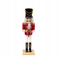 Figurka dekoracja świąteczna NUTCRACKER dziadek do orzechów 30 cm HOMLA