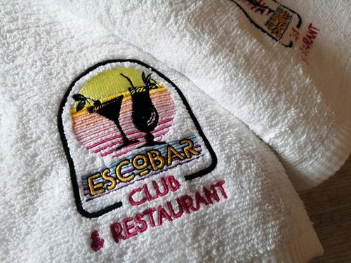 Koszula FIRMOWA BIUROWA z logo nadrukiem HAFTEM na Arena.pl