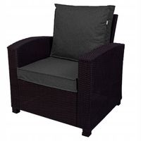 PODUSZKA NA MEBLE OGRODOWE RATTANOWE 55x60cm + oparcie