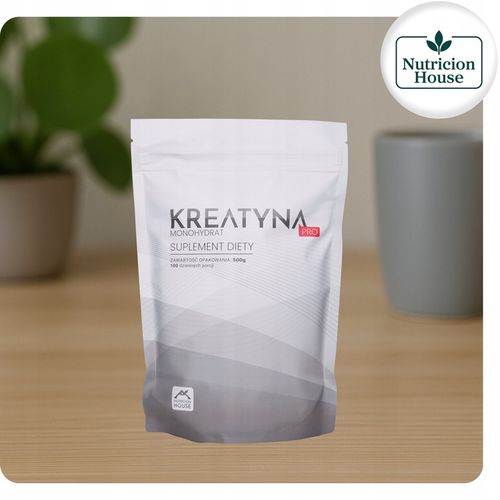 KREATYNA PRO MONOHYDRAT 500G - CZYSTA, BEZ DODATKÓW 200 MESH aż 100 PORCJI! na Arena.pl