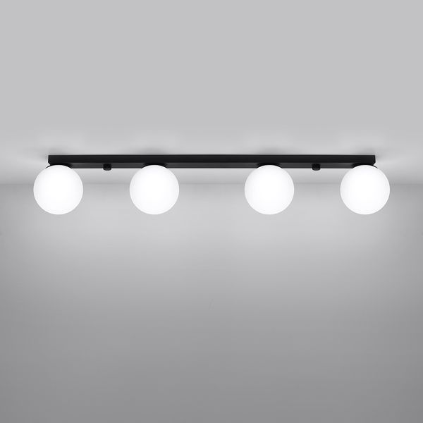 Plafon YOLI 4 czarny zdjęcie 3