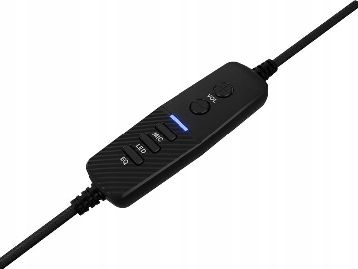 Słuchawki 7.1 GENESIS Neon 764 RGB z Mikrofonem PC/PS4/PS5/Android Czarne zdjęcie 9