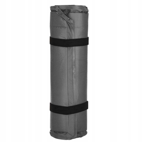 MATA SAMOPOMPUJĄCA KARIMATA 180x50cm MĘKKA SZARA GRUBA Z POKROWCEM MATERAC zdjęcie 10