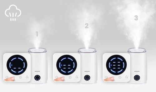 NAWILŻACZ POWIETRZA 3w1 4L HIGROMETR AROMATERAPIA DYFUZOR JONIZATOR na Arena.pl