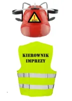 Kamizelka + Kask Piwny Imprezowy Zestaw Hełm Piwo