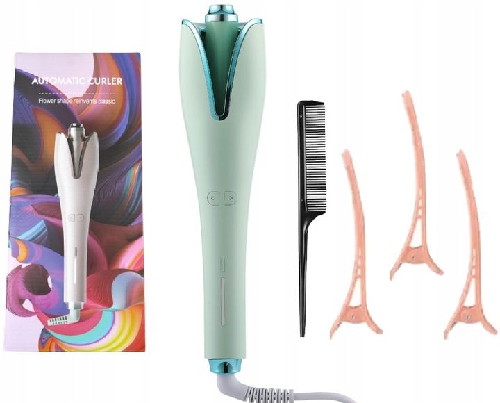 LOKÓWKA CERAMICZNA AUTOMATYCZNA SPIN CURL DO WŁOSÓW ROBIENIA LOKÓW zdjęcie 5