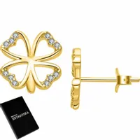 KOLCZYKI SREBRNE WKRĘTKI KONICZYNKI KOLCZYKI SZTYFTY SREBRO 925 POZŁACANE