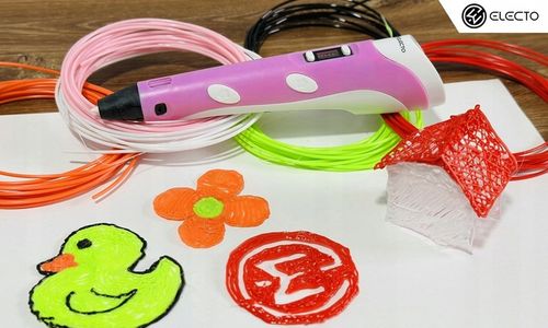 DŁUGOPIS 3D DLA DZIECI DRUKARKA 3D MAGICZNY DŁUGOPIS 3D + WKŁADY 160 METRÓW na Arena.pl