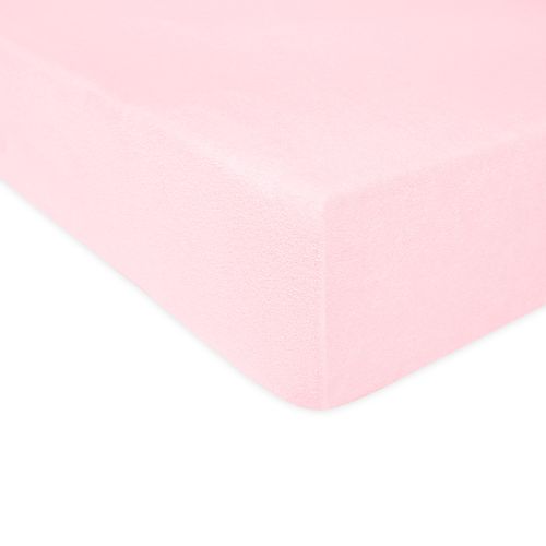 Prześcieradło frotte z gumką 140x200 pudrowy róż na Arena.pl