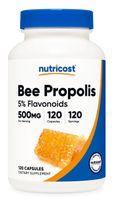 NUTRICOST Bee Propolis 5% Flavonoids 500 mg - Propolis pszczeli (120 kaps.)