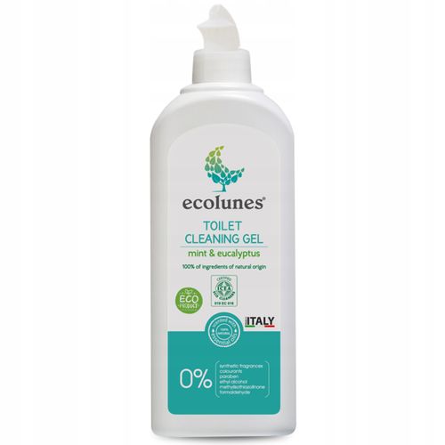 ECOLUNES ŻEL DO CZYSZCZENIE WC TOALET O ZAPACHU MIĘTY I EUKALIPTUSA 500 ML na Arena.pl