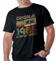 Koszulka prezent na urodziny rok 1985 kaseta