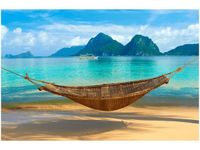 60X40CM HAMAK PLAŻY OBRAZ