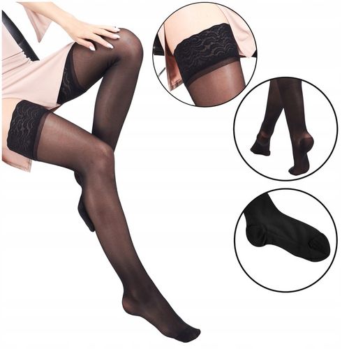 Orirose Pończochy samonośne uciskowe PRZECIWŻYLAKOWE 2 st ucisku 18/22 mmHg na Arena.pl