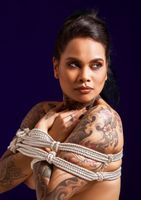 Konopna Lina Do Wiązania Taboom Hemp Rope 10 Meter 7 Mm Nude