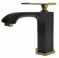 BATERIA UMYWALKOWA STELLMAN ROMA CZARNA NISKA - outlet