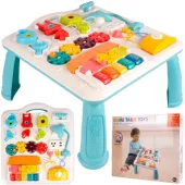TABLICA SENSORYCZNA MANIPULACYJNA STOLIK EDUKACYJNY INTERAKTYWNY