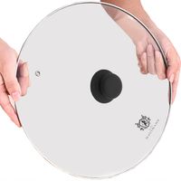 POKRYWA pokrywka SZKLANA do garnka garnków patelni rondli uniwersalna 32 cm