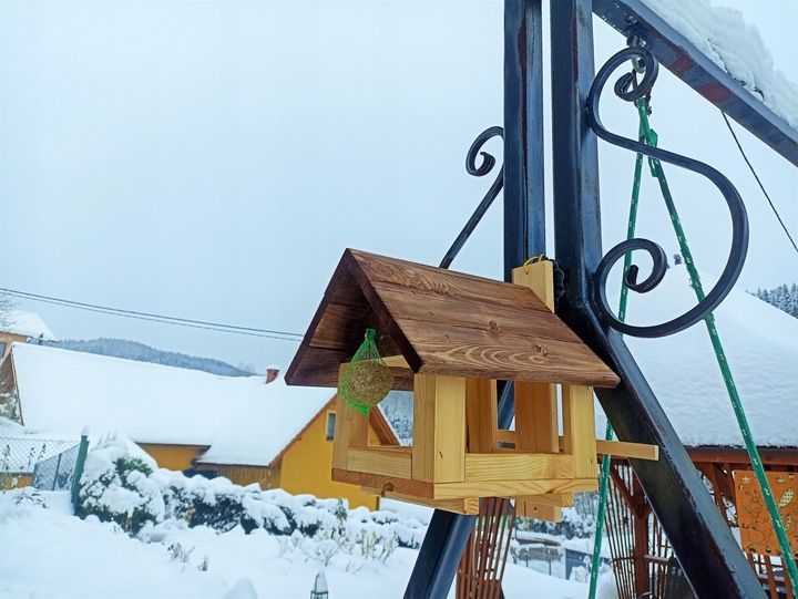 karmnik dla ptaków budka domek zdjęcie 4