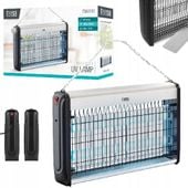 Lampa Owadobójcza 20W Elektryczna Uv Rażąca Komary Muchy Meszki Owady Teesa