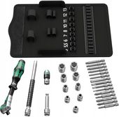 Zestaw wymiennych nasadek z grzechotką 1/4" ZYKLOP speed 28-cz. WERA